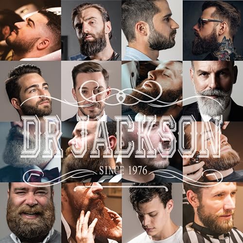 DR. JACKSON Men's Shampoo 200 ml Daily Use 3 in 1 Anti-Dandruff Shampoo, Oily Hair Shampoo and Beard Shampoo Man with Hair Conditioner Effect. Shampoo without Sulfates or Parabens Revitalizing.