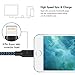 Lightning Cable,AOFU iPhone Charger 4Pack 3FT 6FT 6FT 10FT to USB Syncing and Charging Cable Data Nylon Braided Cord Charger for iPhone 7/7 Plus/6/6 Plus/6s/6s Plus/5/5s/5c/SE and more (Black&Blue)