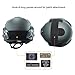 OneTigris Mich 2002 Action Version ABS tactical helmet for Airsoft paintball., black, Kopfumfang: 22 