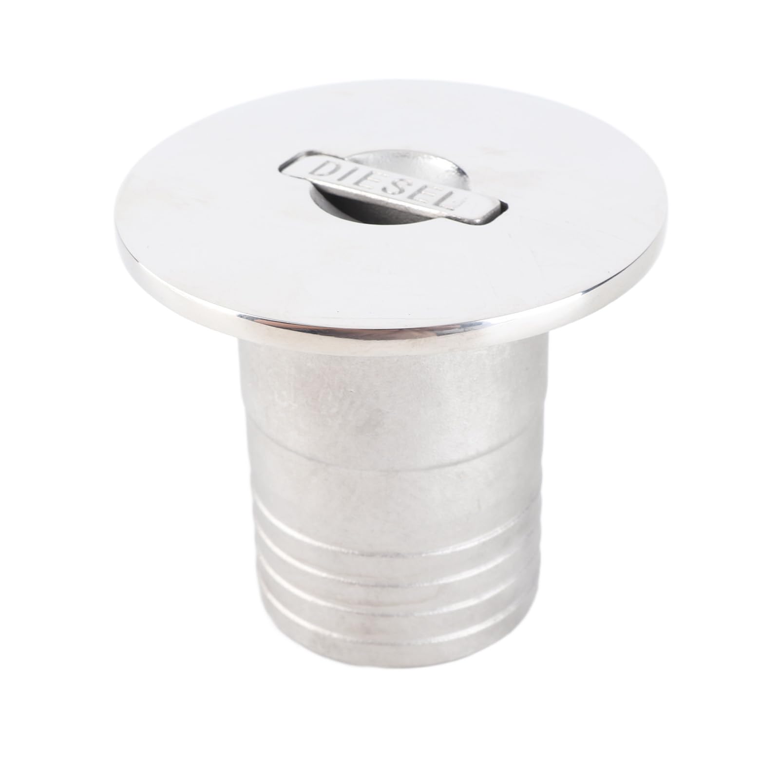 Boat Deck Filler with Cap, 50mm 316 Stainless Steel Boat Deck Fuel Fill for Yachts Caravans Campers Boat/Yacht Spare Parts Boat/Yacht Spare Parts