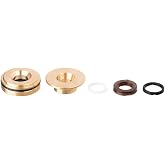 High PSI Products Kit 156 Replacement - 13mm Seal Packing Kit with Brass, 7 Pieces, for General Pump EZ44 Series EZ4030G34 EZ4035G34 EZ4040G34 EZ4040G, Replaces GP K156 8.702-936.0