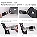 Telephoto Lens for iPhone 7/7 Plus/ 6/ 6S/ 6S Plus/ 5/ 5S/ 5C/ SE, Evershop iPhone Zoom Lens with Tripod + Phone Holder + Phone Case (telephoto Silver)