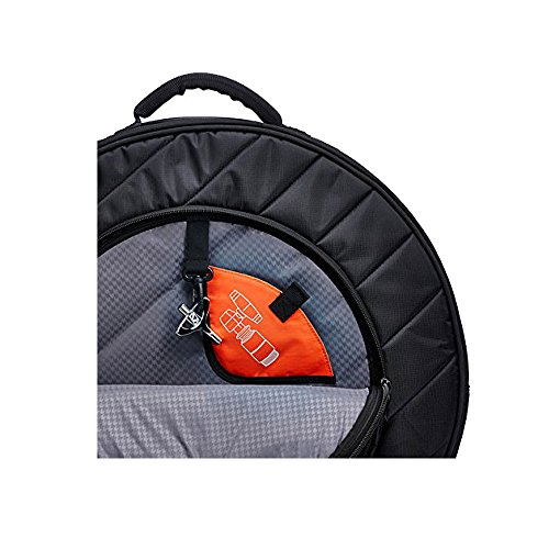 Mono M80-CY22-BLK 22-Inch Cymbal Case Black w/Bonus RIS Polishing Cloth 649241878421