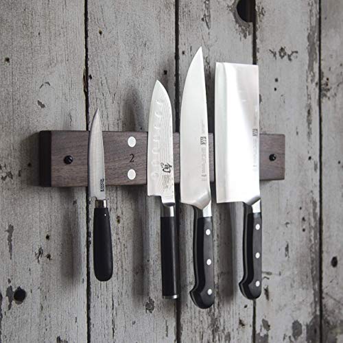 Mess Hall Knife Rack in Walnut (6 Knives)