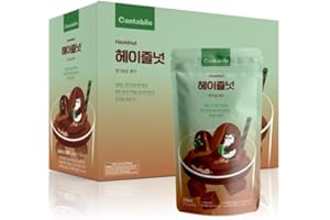 GENERIC Cantabile Korean Convenience Store Pouch Drink Ready-to-Drink Refreshing Beverage Imported from Korea (Box of 10, Hazelnut)