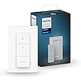Philips Hue Smart Dimmer Switch with Remote, Turns Hue Lights On, Off, Dims or Brightens, Toggles Between Scenes, Hue Bridge 