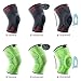 Kuangmi Knee Brace Compression Sleeve Support for Running,Jogging,Basketball,Joint Pain Relief,Arthritis and Injury Recovery