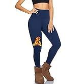 Hi Clasmix Fleece Lined Leggings for Women - High Waisted Winter Yoga Pants, Warm Thermal Running Workout Tights