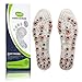 Magnetic Massage Insoles, Healthy and Breathable Foot Acupoint Massage Inserts Magnetic - Suitable for Everyday use Acupressure Shoe Inserts - Promote Blood Circulation - Relieve Fatigue