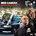 Spy Camera Wireless Hidden Camera Cop Spy Cam, Ehomful WiFi Mini Body Camera Portable Home Security Cameras Covert Small Nanny Cam with App 1080P Night Vision Motion Activated Indoor and Outdoor