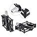 Bodyguard Mountain Bike Pedals, Lightweight Aluminum CNC Sealed Bearing Bicycle Pedal Cycling Pedals