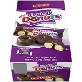 Little Debbie Mini Frosted Chocolate Donuts 38.0 oz Caddy, 12 packs per Caddy