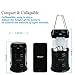 NK Light 1/2/4 Pack LED Camping Lantern Flashlights with USB Charger, Great Lights for Emergency,Tent Light,Hiking,Outages,Collapsible Super Bright Portable Outdoor Lamp(Rechargeable,Solar Powered)