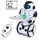 Top Race® Remote Control Robot, Smart Self Balancing Robot, 5 Operating Modes, Dancing, Boxing, Driving, Loading, Gesture. 2.4Ghz Transmitter
