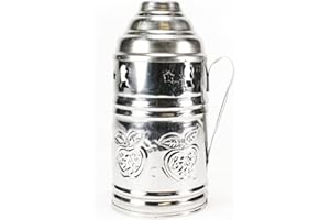 ZEBRA SMOKE Hookah Wind Cover Stainless Steel Large Cover with Handle for Charcoal Holder Shisha Accessories Charcoal Heat Management System