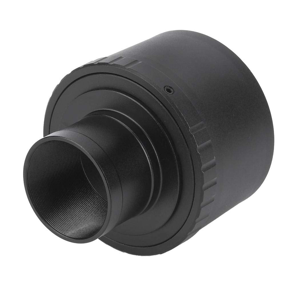 Entatial Telescope Camera Lens Adapter Aluminium Alloy T2-FX 1.25inch Double-layer Telescope to for Fuji FX Mount DSLR Cameras Adapter Ring