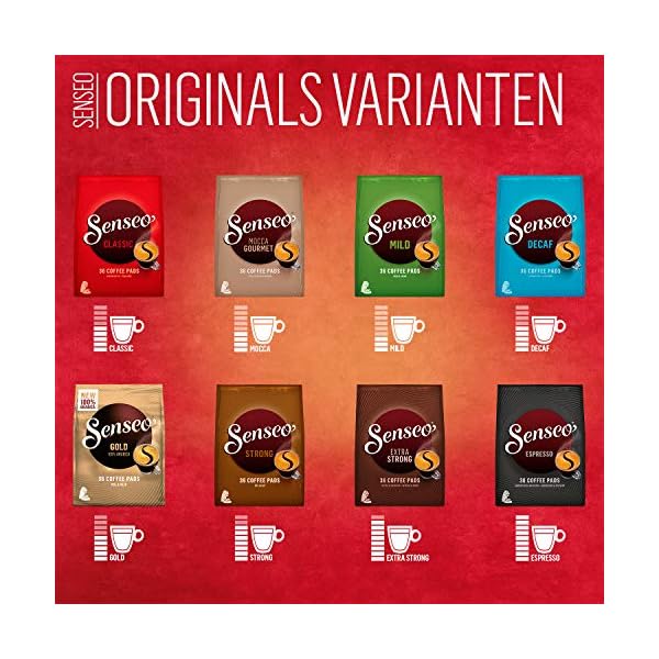 Senseo Mocca-Kaffeepads, 10 x 36 Pads – Bild 6