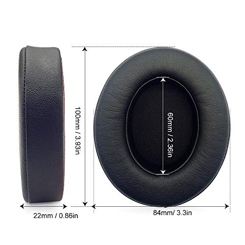 Aipker Replacement Earpads Cushions for Beats Studio 2/3.0 Headphone Wireless (2 PCS/Black)