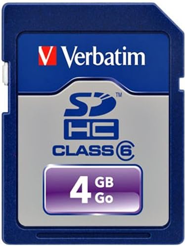 Amazon Verbatim Sdhcカード 4gb Class6 Sdhc4grvb 三菱化学メディア Sdカード 通販