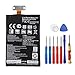 Wee 2100mAh Li-Polymer Replacement Battery for Google Nexus 4 E960, fits LG BL-T5