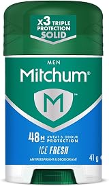 Mitchum Men Triple Odor Defense 48HR Ice Fresh Stick Deodorant Anti-Perspirant view 1