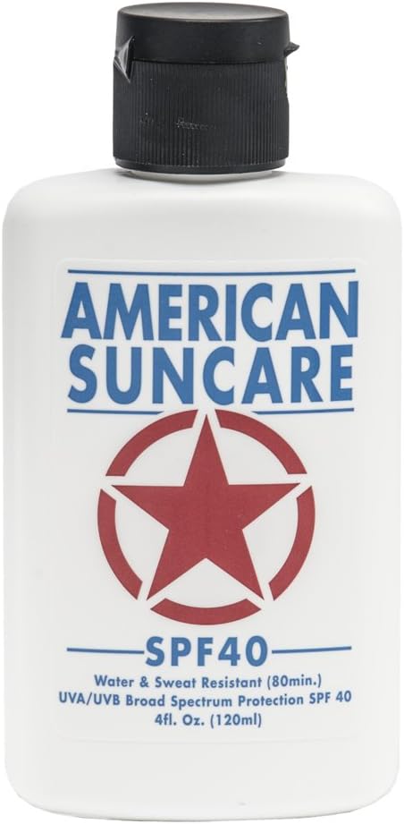 American Suncare SPF 40 Sunscreen Lotion, 4 Fluid Ounce