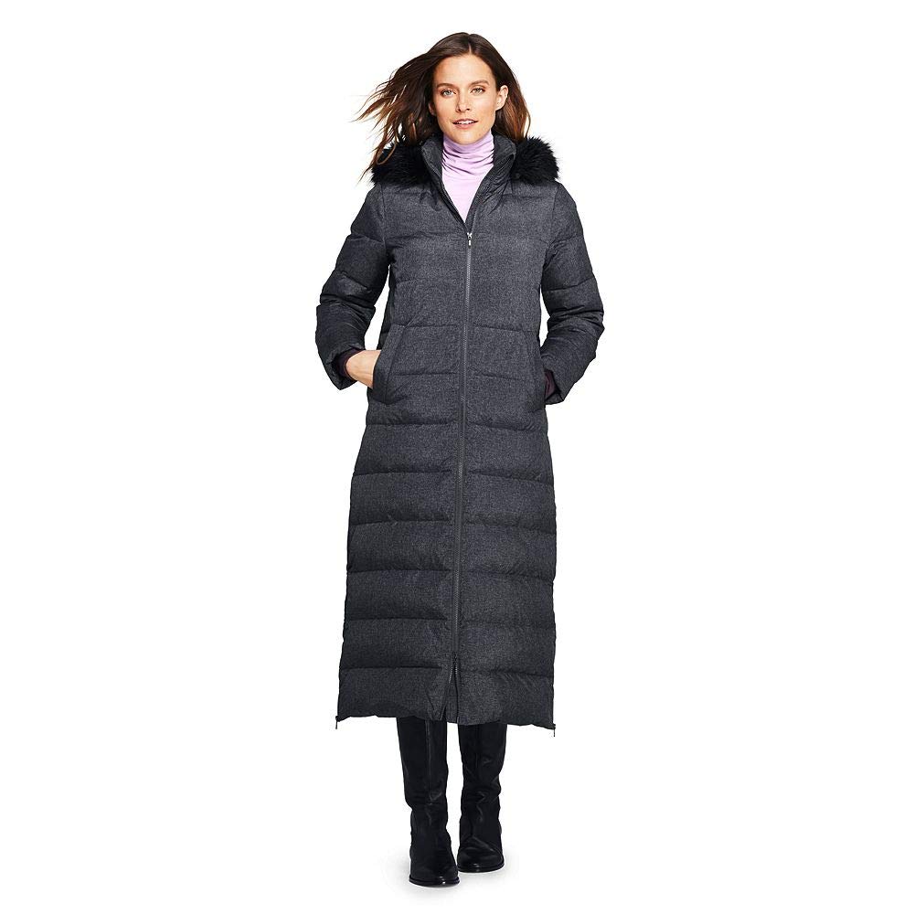 lands end long puffer coat