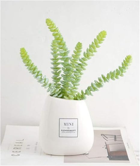 Amazon デコレーション シンプルフラワーアレンジメントセラミック素材のアート花瓶 スモールデコレーション ベッドルームの飾り 6種類のスタイルから選択 白い花瓶 Style Style4 インテリア オンライン通販