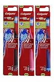 Colgate 360 Surround Sonic Power Full Head, Medium 1 ea (Pack Of 3)