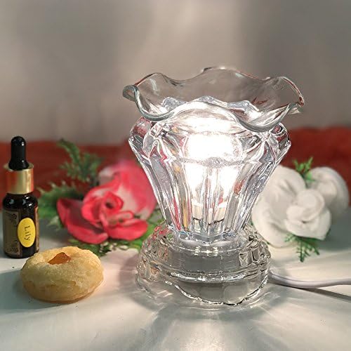 Modern Family Life C0537Clear Crystal Oil Burner lamp