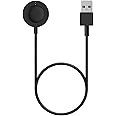 EXMRAT Charger for Fossil Gen 6/Gen 5/Gen 5E/Gen 4, Michael Kors Gen 6 5 5E 4 Smart Watch Magnetic Charging Cable 3.3ft / 100cm (Black)