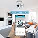 Wireless Security Camera，1080P HD WiFi Home Camera with Temperature Alarm Surveillance WiFi Camera for Baby Elder Pet Nanny Monitor with Night Vision
