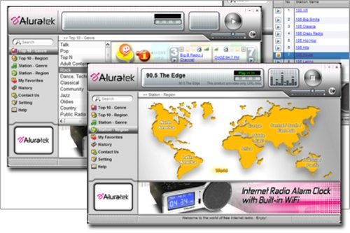 Aluratek AIRJ01F USB Internet Radio Jukebox