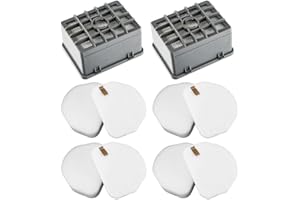 2 HEPA + 4 Foam Filter Kit Replacement For Shark Rotator NV450 NV451 / Rocket NV472 NV480 NV480 26 NV481 NV482 NV484 Professi
