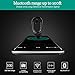 Wireless Bluetooth Earbud,Single Headphone Waterproof Comfortable Stereo Earphone（6 Hours 100ft） Built-in Mic Water-Resistant iPhone 8 X Samsung Note 8 Mate 10 Most Phones PC(Black, 1 Piece