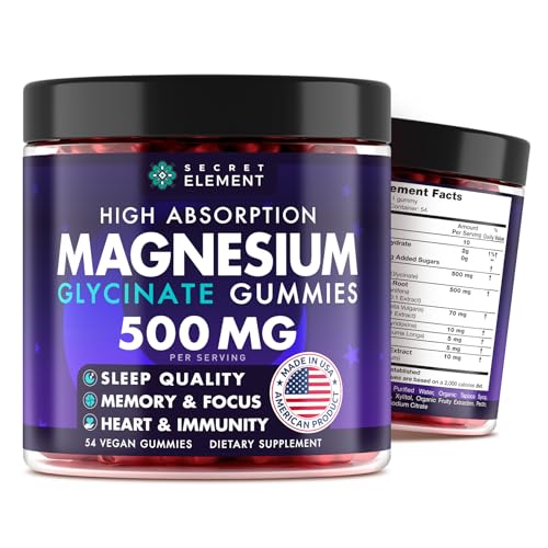 Magnesium Glycinate Gummies Sugar Free Magnesium Gummies With