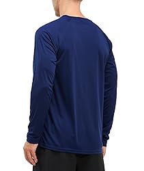 Men's Long Sleeve Swim Shirts Rashguard UPF 50+ UV