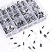 Hilitchi 15 Kinds Values 300pcs 0.1uF－470uF Range Electrolytic Capacitors Assortment Kit (50V and 16V)