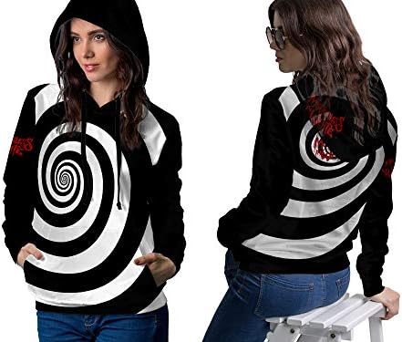 2season5 Motionless in White Women Zip up Pullover Bomber All Over Print Hoodie Sweatshirts