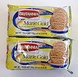 Britannia Marie Gold Tea Time Biscuits - 250g., 8.8oz. (Pack of 4)