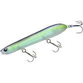 YO-Zuri Bath Lure 3DB Pencil Popper Floating 135mm Color: Matte Ghost Pearl Chartback