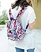 Mini Waterproof Nylon Backpack Purse for Women& Girls Small Lightweight Daypack