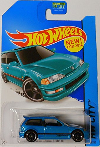 Hot wheels 1990 honda civic ef new for 2014 hw city 30/…