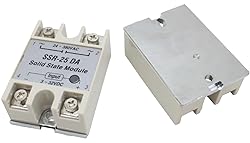 YQSIYU SSR-25DA Solid State Relay DC to AC Single