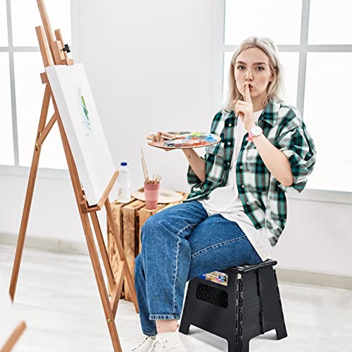 ACKO 12pack Folding Step Stool Inch Step Stool 300 lb Capacity