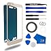 MMOBIEL Front Glass Repair Kit Compatible with LG K10-5.3 inch 2018 - Lens Screen Replacement Repair Kit - Incl. Toolkit - Gold