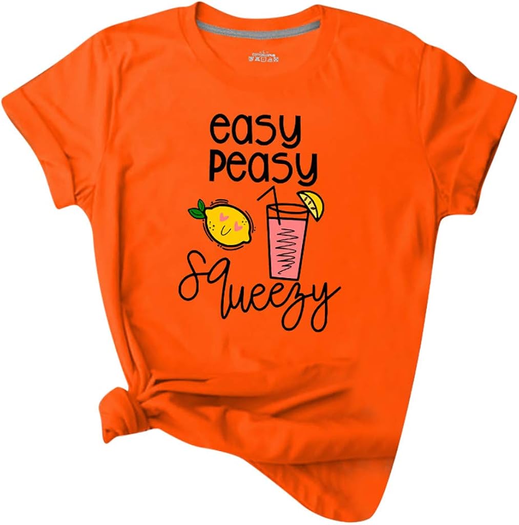 Smoxx Women's Casual Letter Print Crewneck T-Shirt Long Sleeve Tunic Tops Sweatshirt with Pockets for Mother'Day