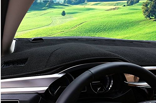 FLY5D® DashMat Car Carpet Dashboard Sun Cover Pad Dash Mat for TOYOTA New COROLLA Year 2014-2016 (TOYOTA New COROLLA Year 2014-2016, Black) - Thumbnail 2