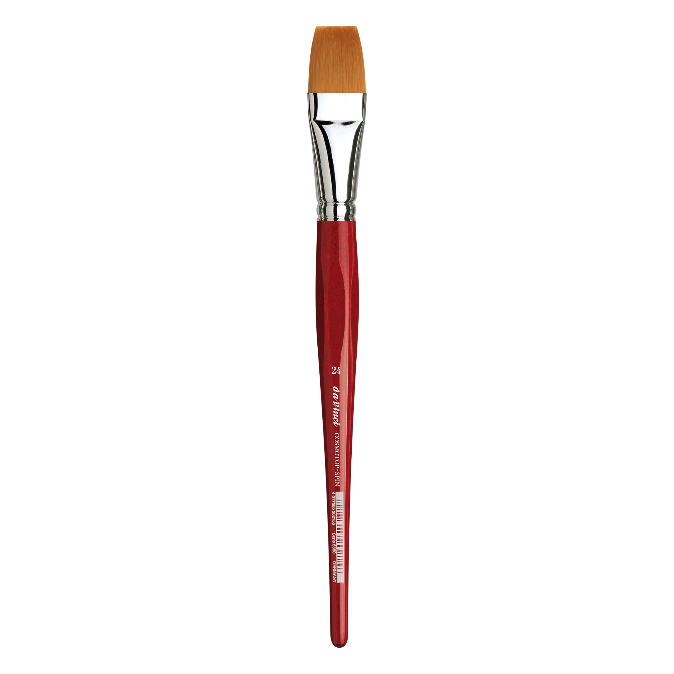 Da Vinci 5880 Series Water Colour Brush, Synthetic Fiber, Red, 26.5 x 2.5 x 30 cm โ image 1