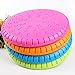 Legendog 2 Pcs Dog Flying Disc Rubber Catcher Toy 9 Inch Large Dog Toys (Pink & Blue)
